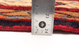 27952-Hamadan Hand-Knotted/Handmade Persian Rug/Carpet Tribal/Nomadic Authentic/ Size: 9'6" x 5'10"/290cm x 178cm