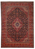 27958-Kashan Hand-Knotted/Handmade Persian Rug/Carpet Traditional/Authentic/Size: 14'5" x 10'6" /439cm x 320cm