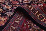 27959-Mashad Hand-Knotted/Handmade Persian Rug/Carpet Traditional Authentic/ Size: 13'5" x 10'0"/409cm x 305cm