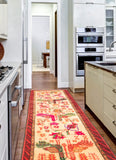 27953-Balutch Hand-Knotted/Handmade Persian Rug/Carpet Traditional/Authentic/ Size: 6'3" x 2'0"/191cm x 61cm