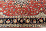 27947- Tabriz Persian Hand-knotted Carpet Authentic/Traditional Carpet/Rug/Size: 7'0" x 5'1"/213cm x 155cm