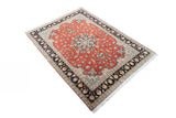 27947- Tabriz Persian Hand-knotted Carpet Authentic/Traditional Carpet/Rug/Size: 7'0" x 5'1"/213cm x 155cm