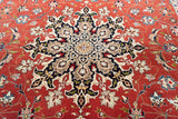 27947- Tabriz Persian Hand-knotted Carpet Authentic/Traditional Carpet/Rug/Size: 7'0" x 5'1"/213cm x 155cm
