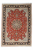 27947- Tabriz Persian Hand-knotted Carpet Authentic/Traditional Carpet/Rug/Size: 7'0" x 5'1"/213cm x 155cm