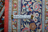 27945-Ghom Hand-knotted/Handmade Persian Rug/Carpet Traditional Authentic/ Size: 7'2" x 4'5"/219cm x 135cm