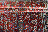27945-Ghom Hand-knotted/Handmade Persian Rug/Carpet Traditional Authentic/ Size: 7'2" x 4'5"/219cm x 135cm