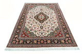 27948- Tabriz Persian Hand-knotted Carpet Authentic/Traditional Carpet/Rug/Size: 7'0" x 4'9"/213cm x 145cm