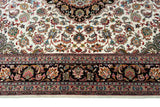 27948- Tabriz Persian Hand-knotted Carpet Authentic/Traditional Carpet/Rug/Size: 7'0" x 4'9"/213cm x 145cm