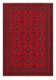 27911- Khal Mohammad Hand-Knotted/Handmade Afghan Rug/Carpet/Traditional/Authentic/Size: 9'9" x 6'6"/297cm x 198cm