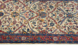 27408-Sarough Hand-Knotted/Handmade Persian Rug/Carpet Traditional Authentic/ Size: 12'5"x 2'8"/378cm x 81cm