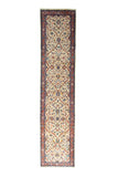 27408-Sarough Hand-Knotted/Handmade Persian Rug/Carpet Traditional Authentic/ Size: 12'5"x 2'8"/378cm x 81cm
