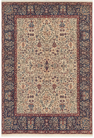 19789 - Antique Kerman 1930-1940 Hand-Knotted/Handmade Persian Rug/Carpet Traditional/Authentic/ Size: 11'7" x 9'0"/ 353cm x 274cm