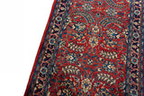 27409-Sarough Hand-Knotted/Handmade Persian Rug/Carpet Traditional Authentic/ Size: 14'3"x 2'8"/434cm x 81cm