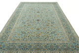 27410-Kashan Hand-Knotted/Handmade Persian Rug/Carpet Traditional/Authentic/Size:  12'7" x 8'6" /384cm x 259cm