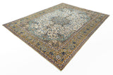27406- Isfahan Persian Hand-Knotted Authentic/Traditional Carpet/Rug/ Size: 11'9" x 9'2"/358cm x 279cm