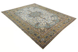 27406- Isfahan Persian Hand-Knotted Authentic/Traditional Carpet/Rug/ Size: 11'9" x 9'2"/358cm x 279cm