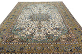 27406- Isfahan Persian Hand-Knotted Authentic/Traditional Carpet/Rug/ Size: 11'9" x 9'2"/358cm x 279cm