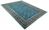 27407-Kashan Hand-Knotted/Handmade Persian Rug/Carpet Traditional/Authentic/Size:  12'4" x 9'4" /376cm x 284cm