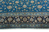 27407-Kashan Hand-Knotted/Handmade Persian Rug/Carpet Traditional/Authentic/Size:  12'4" x 9'4" /376cm x 284cm