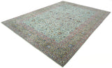 27405-Kashan Hand-Knotted/Handmade Persian Rug/Carpet Traditional/Authentic/Size:  13'6" x 10'0" /411cm x 305cm