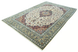 27404-Kashan Hand-Knotted/Handmade Persian Rug/Carpet Traditional/Authentic/Size:  12'3" x 8'1" /373cm x 246cm
