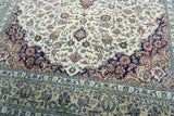27404-Kashan Hand-Knotted/Handmade Persian Rug/Carpet Traditional/Authentic/Size:  12'3" x 8'1" /373cm x 246cm