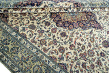27404-Kashan Hand-Knotted/Handmade Persian Rug/Carpet Traditional/Authentic/Size:  12'3" x 8'1" /373cm x 246cm