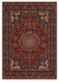 27322-Moud Handmade /Hand-Knotted Persian Rug/Traditional/Carpet Authentic/ Size: 9'8" x 6'6" /300cm x 198cm