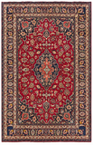 25750-Kashan Hand-Knotted/Handmade Persian Rug/Carpet Traditional/Authentic/Size: 10'0" x 6'4"/305cm x 193cm