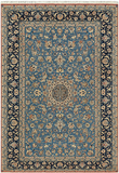 27972- Isfahan Persian Hand-Knotted Authentic/Traditional Carpet/Rug/ Size: 11'6" x 6'9"/351cm x 206cm