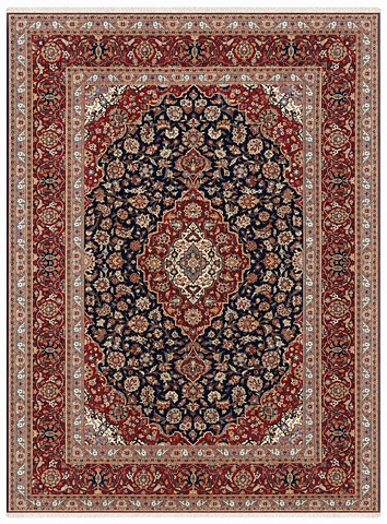 27485-Kashan Hand-Knotted/Handmade Persian Rug/Carpet Traditional/Authentic/Size:  12'3" x 8'10" /373cm x 269cm