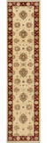 19308-Chobi Ziegler Hand-knotted/Handmade Afghan Rug/Carpet Tribal/Nomadic Authentic/ Size: 11'9" x 2'8"/ 358cm x 81cm