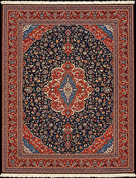 24963-Royal Sarough Hand-Knotted/Handmade Persian Rug/Carpet Traditional/Authentic/ Size/: 11'0" x 8'5" / 335cm x 257cm