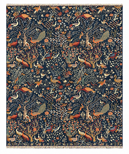 27814-Chobi Ziegler Handmade/Hand-knotted Afghan Rug/Carpet Tribal/Nomadic Authentic/ Size: 11'8" x 9'2" / 351cm x 279cm