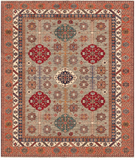 24987- Chobi Ziegler Afghan Hand-Knotted Contemporary/Modern Runner/Size: 10'2" x 8'4"/310cm x 254cm