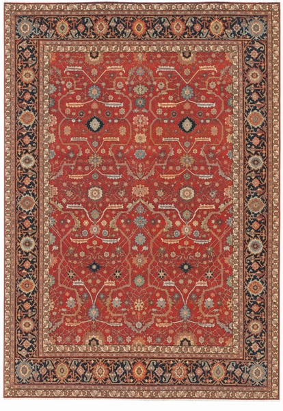 24770 - Royal Heriz Hand-Knotted/Handmade Indian Rug/Carpet Traditional/Authentic/Size: 12'2" x 9'2"/371cm x 279cm