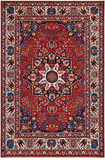 24794 - Bakhtiar Antique (Circa 1930-1940)/Hand-Knotted/Handmade Persian Rug/Carpet Traditional Authentic/ Size: 14'3" x 10'2"/434cm x 310cm