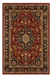 27244-Mashad Hand-Knotted/Handmade Persian Rug/Carpet Traditional Authentic/ Size: 6'5" x 4'0"/195cm x 123cm