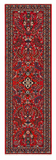 27338-Sarough Hand-Knotted/Handmade Persian Rug/Carpet Traditional Authentic/ Size: 9'2"x 2'8"/279cm x 82cm