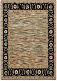 21774 - Chobi Ziegler Hand-Knotted/Handmade Afghan Rug/Carpet Modern Authentic/Size: 6'9" x 4'9"/ 206cm x 145cm