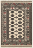 25054-Royal Bokhara Hand-Knotted/Handmade Pakistani Rug/Carpet Tribal/Nomadic Authentic/ Size: 5'10" x 4'1"/178cm x 124cm