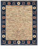 21772 - Chobi Ziegler Hand-Knotted/Handmade Afghan Rug/Carpet Modern Authentic/Size: 6'4" x 4'8"/ 193cm x 142cm