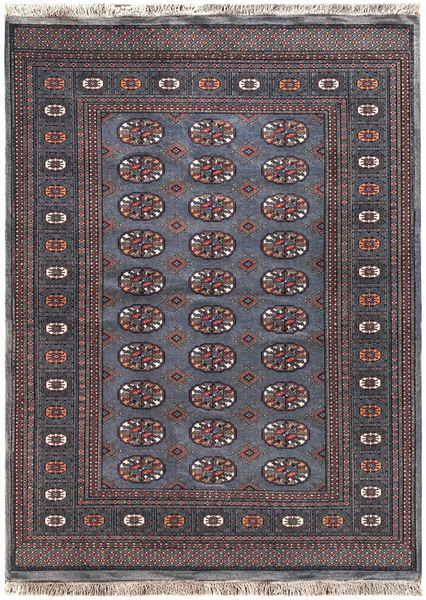 25041-Bokhara Hand-Knotted/Handmade Pakistani Rug/Carpet Tribal/Nomadic Authentic/ Size: 6'0" x 4'2"/183cm x 127cm