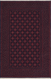 24342-Balutch Hand-Knotted/Handmade Persian Rug/Carpet Tribal/Nomadic Authentic/ Size: 6'1" x 3'11" / 185cm x 119cm