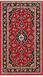 22245 - Kashan Handmade/Hand-Knotted Persian Rug/Traditional/Carpet Authentic/ Size: 4'8" x 2'7"/ 142cm x 79cm