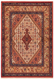 26107-Sarough Hand-Knotted/Handmade Persian Rug/Carpet Traditional Authentic/ Size: 5'3"x 3'7"/160cm x 109cm