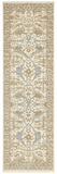 27167- Royal Ushak Hand-Knotted/Handmade Indian Rug/Carpet Traditional/Authentic/Size: 8'2" x 2'4"/249cm x 71cm