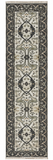 27171- Royal Ushak Hand-Knotted/Handmade Indian Rug/Carpet Traditional/Authentic/Size: 9'7" x 2'6"/292cm x 76cm