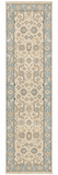 27172- Royal Ushak Hand-Knotted/Handmade Indian Rug/Carpet Traditional/Authentic/Size:10'0" x 2'6"/305cm x 76cm
