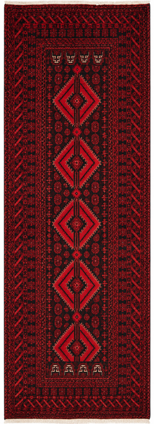 27879- Royal Balutch Persian Hand-knotted Authentic/Nomadic/Tribal Rug/Carpet/ Size: 10'3" x 3'4"/312cm x 102cm